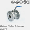 2PC Flanged Carbon Steel Ball Valve with Direct Mouting Pad